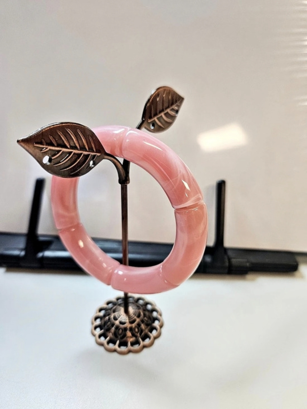 Pink Bangle Stretch Bracelet